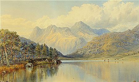 Sample artwork by Ebenezer Alfred Warmington (1830 - 1903), known for landscape with figures - View similar artists and auction records