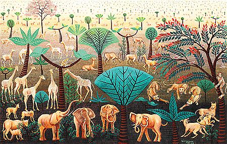 Margasatwa, 2014 by Heni Susiloawati - Auction record, sale price, and art valuation. Compare with similar artists and explore comparable artworks.