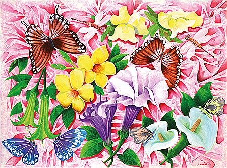 Sample artwork by Novandi (Born 1968), known for painting - View similar artists and auction records