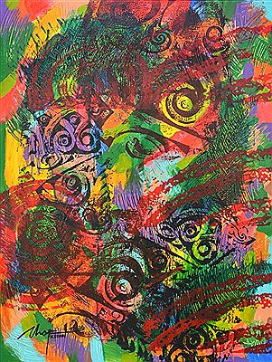 Rhythm of the Rainforest, 80 x 60 cm by Kelvin Chap - Auction record, sale price, and art valuation. Compare with similar artists and explore comparable artworks.