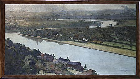 La Meuse à Cheratte by Jean Donnay - Auction record, sale price, and art valuation. Compare with similar artists and explore comparable artworks.