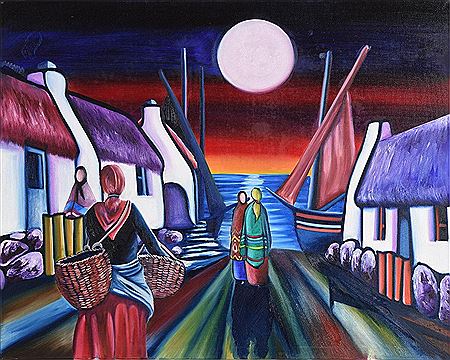 Sample artwork by John Harbonton, known for painting - View similar artists and auction records