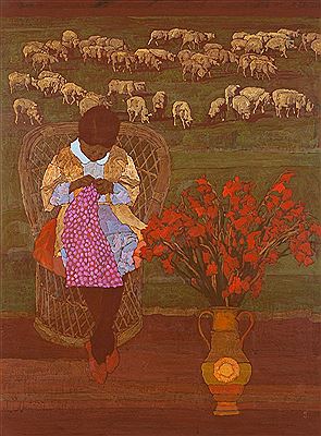 Sample artwork by Bennet Norrbo (Born 1930), known for painting - View similar artists and auction records