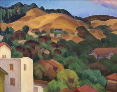 Hillside From My Window in Berkeley