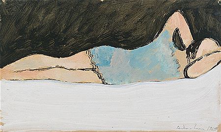Figura sdraiata, 1965