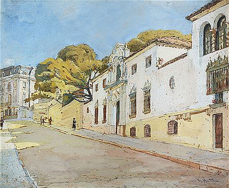 CASA DE NOEL - ACTUAL MUSEO FERNANDEZ BLANCO by Leonie Mathis - Auction record, sale price, and art valuation. Compare with similar artists and explore comparable artworks.