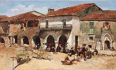 ESCENA EN UNA CALLE ESPAÑOLA