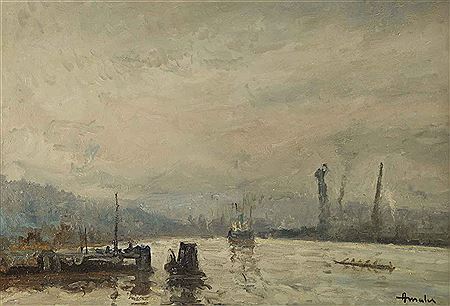 La Seine à Rouen