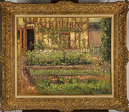 The garden by Maurice Louvrier - Auction record, sale price, and art valuation. Compare with similar artists and explore comparable artworks.