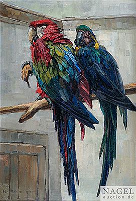 Two parrots, 1927