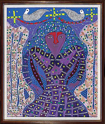 "Figure with Doves", 1988