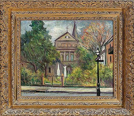 "St. Anthony's Garden, St. Louis Cathedral, French Quarter"
