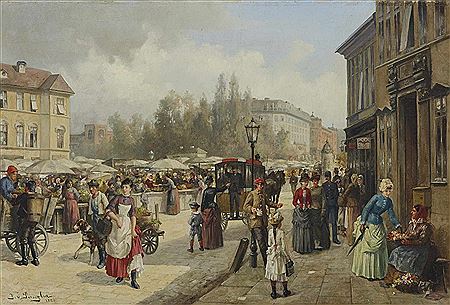 Am Naschmarkt by Franz Persoglia - Auction record, sale price, and art valuation. Compare with similar artists and explore comparable artworks.