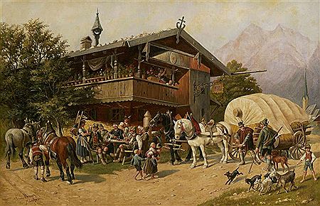 A tavern in Upper Bavaria