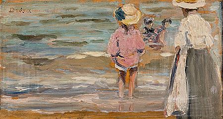 Scène de plage