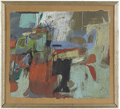 "Untitled - Abstract" by Franklin Adams - Auction record, sale price, and art valuation. Compare with similar artists and explore comparable artworks.