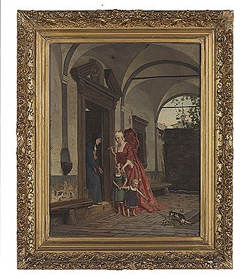 Lady and Two Orphans