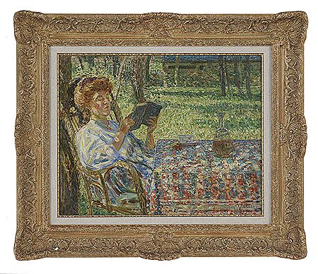 "La Lectrice au Jardin", 1909