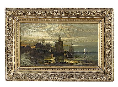 "Fishing by Moonlight", 1881