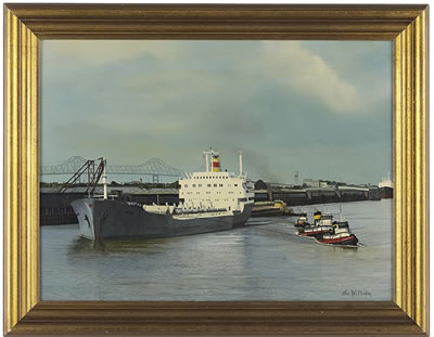 "Bodo, Stuck on the Mud, New Orleans," 1989