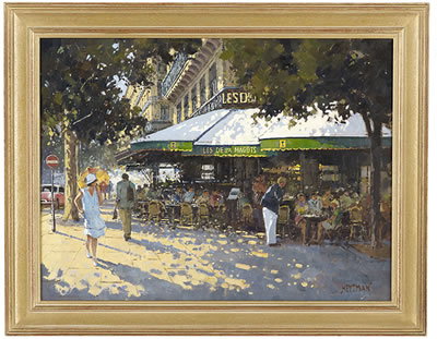 "Cafe Les Deux Magots, Paris"
