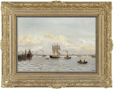 Sample artwork by Christian Mollgaard (Born 1919), known for painting - View similar artists and auction records