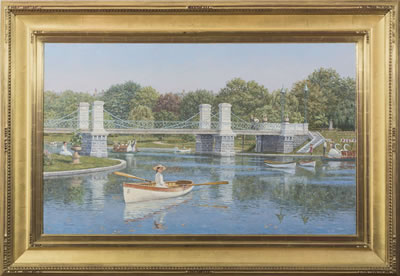 The Boston Public Garden, Summer