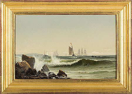 A SUMMER'S DAY, SHORES OF NAHANT, MASSACHUSETTS