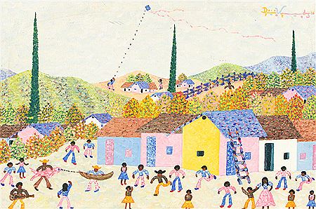 El baile del carite, 1980 by Dionisio Veramendez - Auction record, sale price, and art valuation. Compare with similar artists and explore comparable artworks.