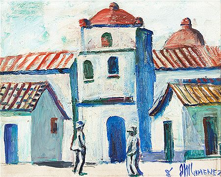 Rincón Tocuyano, 1986 by Jose Jimenez Chemaría - Auction record, sale price, and art valuation. Compare with similar artists and explore comparable artworks.