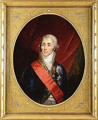 Joseph Fouché, duc d’Otrante, en habit de Sénateur, portant les insignes de Grand Aigle de la Légion d’honneur et de l’Ordre de l’Aigle d’Or du Wurtemberg