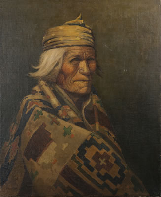 "Untitled: Indian Portrait"
