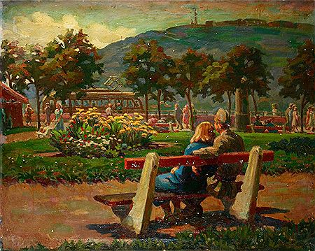 SUMMER SUNDAY AT THE VIGADO SQUARE (1953)