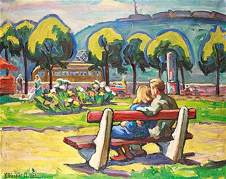 SUMMER SUNDAY AT THE VIGADO SQUARE II (1963)