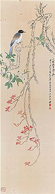BIRD ON BRANCH