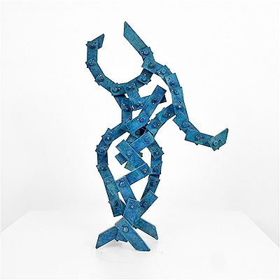 Large Abstract Bronze Sculpture