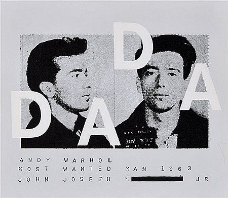 ANDY WARHOL, MOST WANTED MAN #II, 1963, DADA.