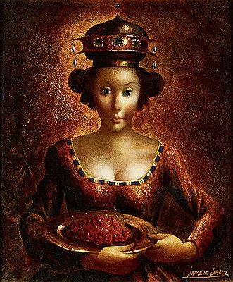 Menina com Cerejas