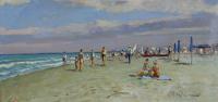 Tirrenia Beach by Giorgio Luxardo - Auction record, sale price, and art valuation. Compare with similar artists and explore comparable artworks.