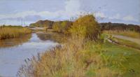 Impression along the Arnaccio during rain