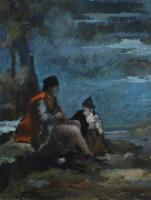 Two figures by Seve Sospizio - Auction record, sale price, and art valuation. Compare with similar artists and explore comparable artworks.