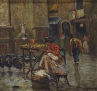 The flower girl by Salvatore Balsamo - Auction record, sale price, and art valuation. Compare with similar artists and explore comparable artworks.