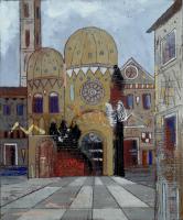 Piazza Duomo by Diego Palasgo - Auction record, sale price, and art valuation. Compare with similar artists and explore comparable artworks.