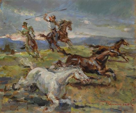 Butteri horse