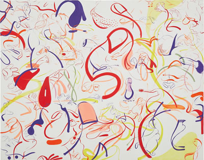 Big Red Shoes by Sue Williams - Auction record, sale price, and art valuation. Compare with similar artists and explore comparable artworks.
