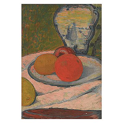Nature morte aux oranges et au vase de Delft
