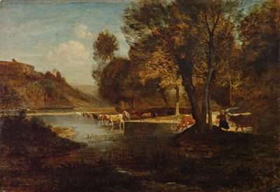 Sample artwork by Antonio Fontanesi (1818 - 1882), known for painting - View similar artists and auction records