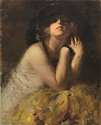 RITRATTO CON CAPPELLO by Giuseppe Palanti - Auction record, sale price, and art valuation. Compare with similar artists and explore comparable artworks.