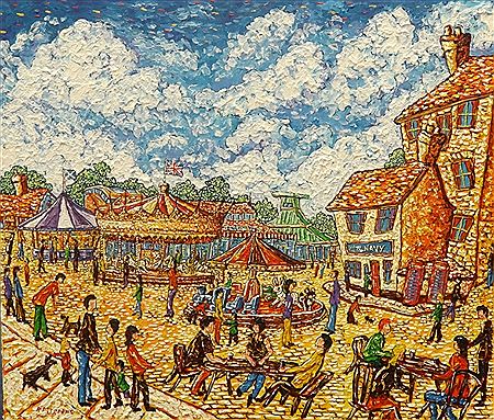 Sample artwork by Roger Steppens (Born 1956), known for painting - View similar artists and auction records