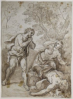 MYTHOLOGICAL FIGURES POSSIBLY PYRAMUS AND THISBE
